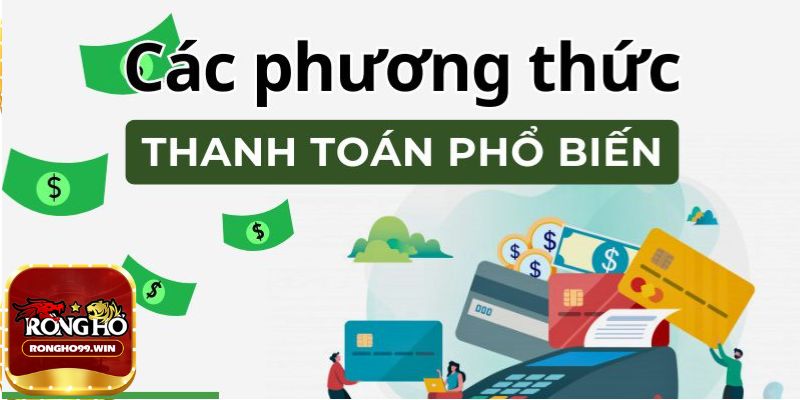 Phương thức thanh toán Rongho99 thông qua ngân hàng