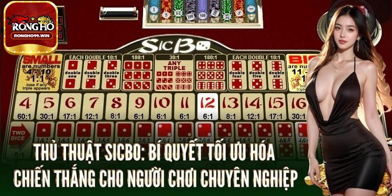Luật chơi Sicbo Rongho99 người dùng cần năm được