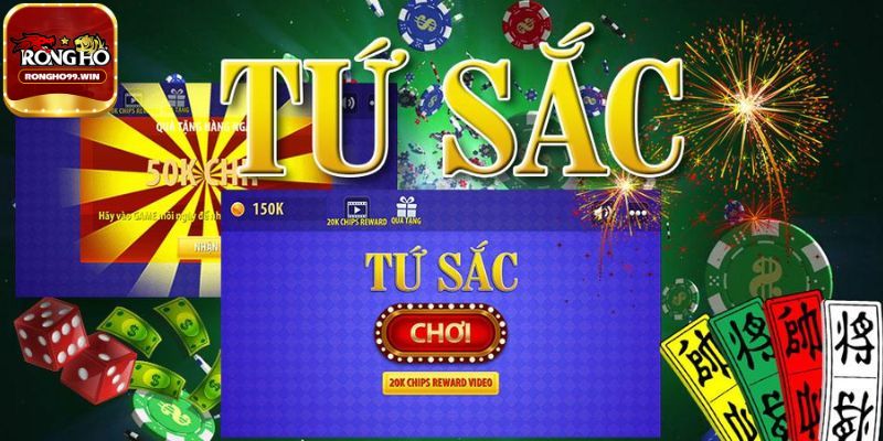 Những lá bài trong bộ bài Tứ Sắc Rongho99